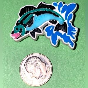 (10 for $15) Fish fishing Sea Ocean Aquatic Animal Crocs Shoe Charms